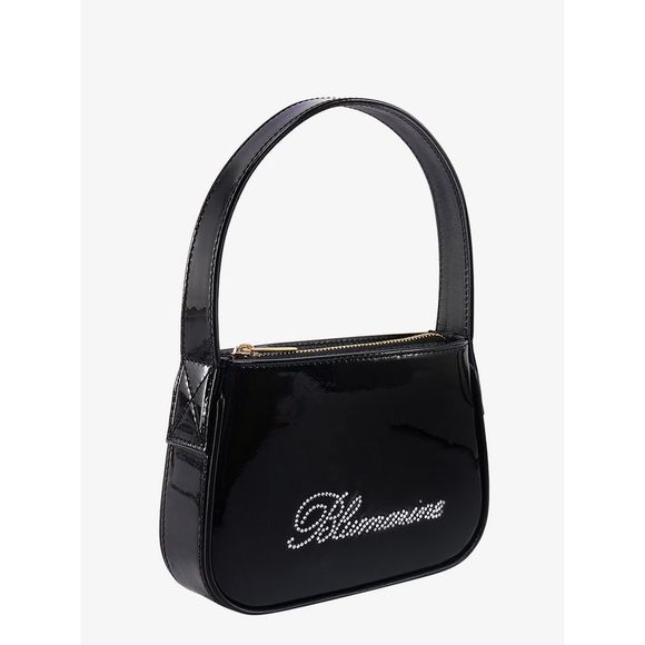 BLUMARINE WOMAN  Patent leather handbag - Picture 3 of 5